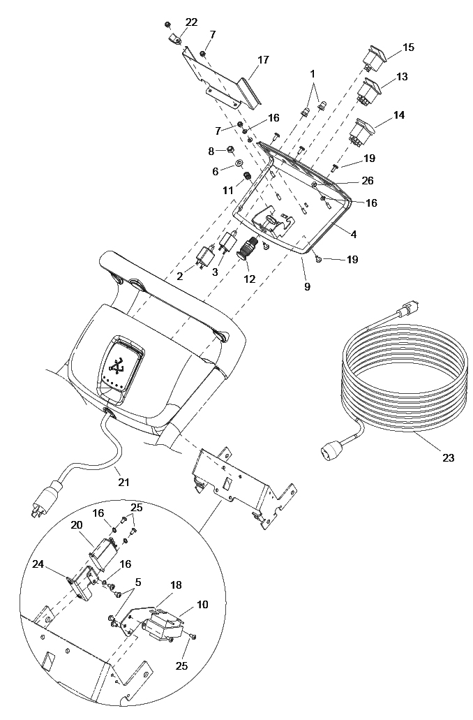 Windsor Clipper Duo Control Panel